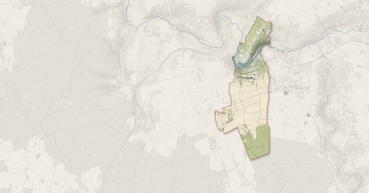 Portrait cartographique de La Celle-sur-Morin : relief, eau, forêts, bâti et voies, calculés à partir des données de l'IGN