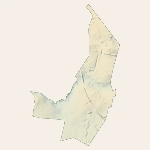 Cesson : relief