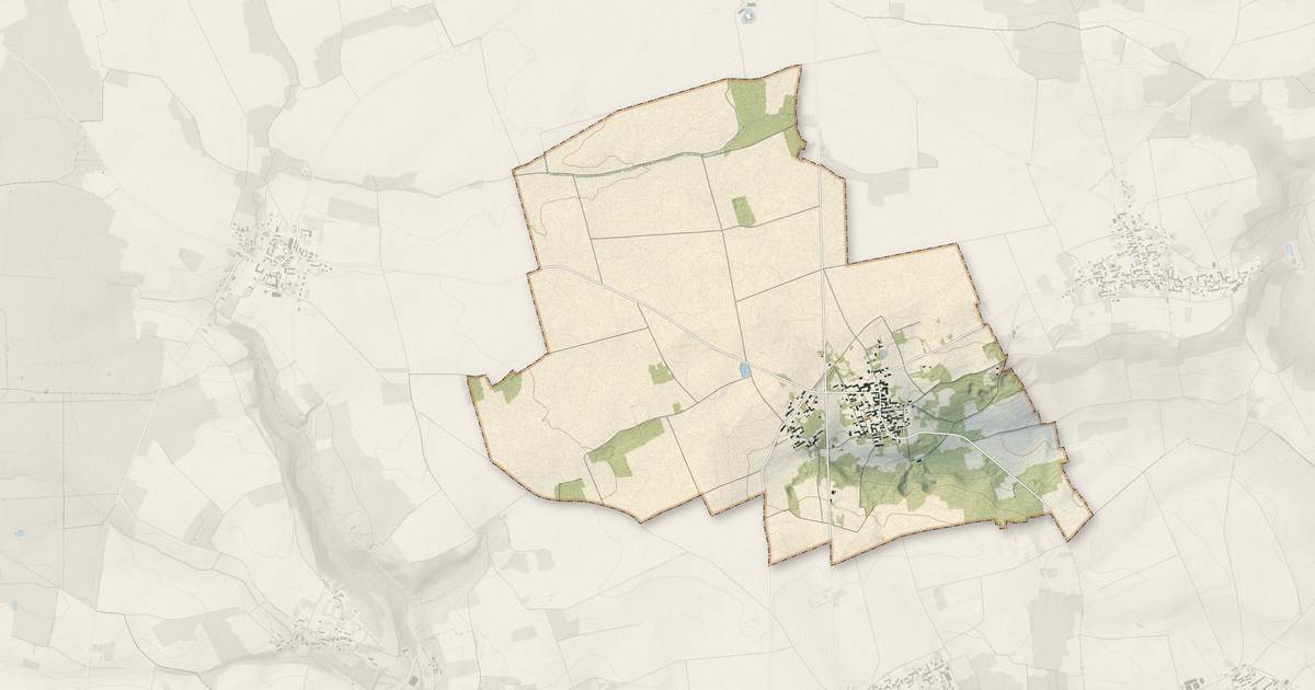 Portrait cartographique de Cessoy-en-Montois : relief, eau, forêts, bâti et voies, calculés à partir des données de l'IGN
