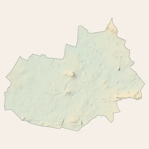 Chailly-en-Bière : relief