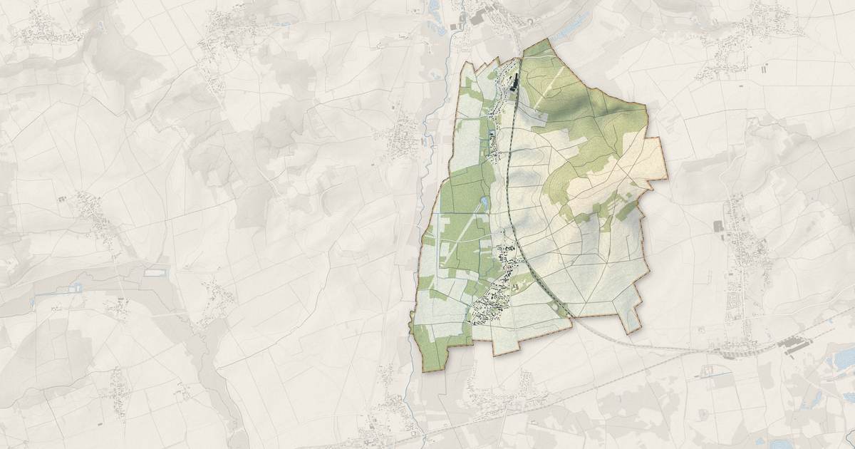 Portrait cartographique de Chalmaison : relief, eau, forêts, bâti et voies, calculés à partir des données de l'IGN
