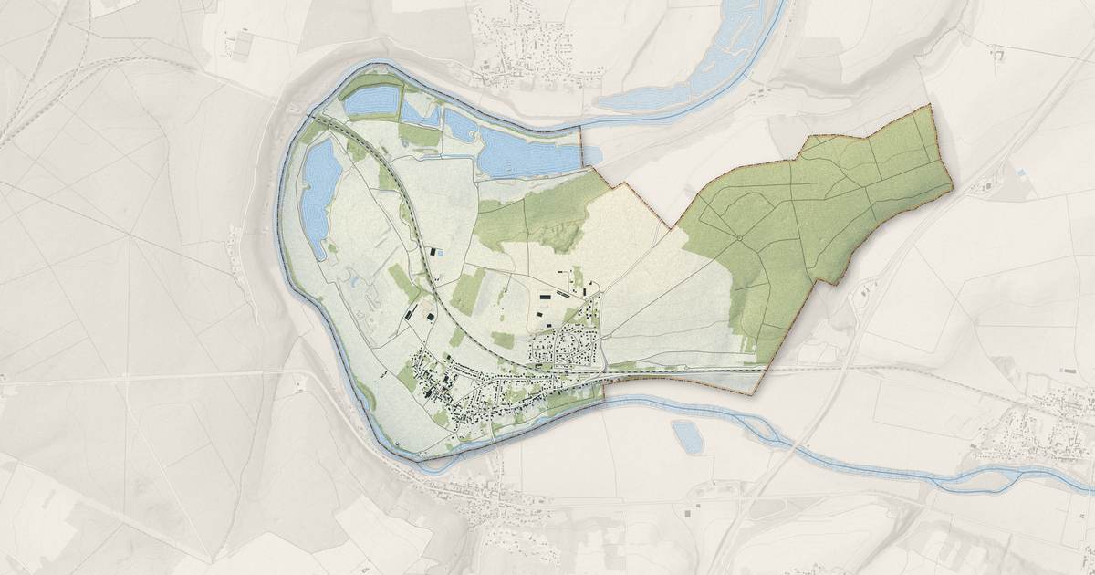 Portrait cartographique de Changis-sur-Marne : relief, eau, forêts, bâti et voies, calculés à partir des données de l'IGN