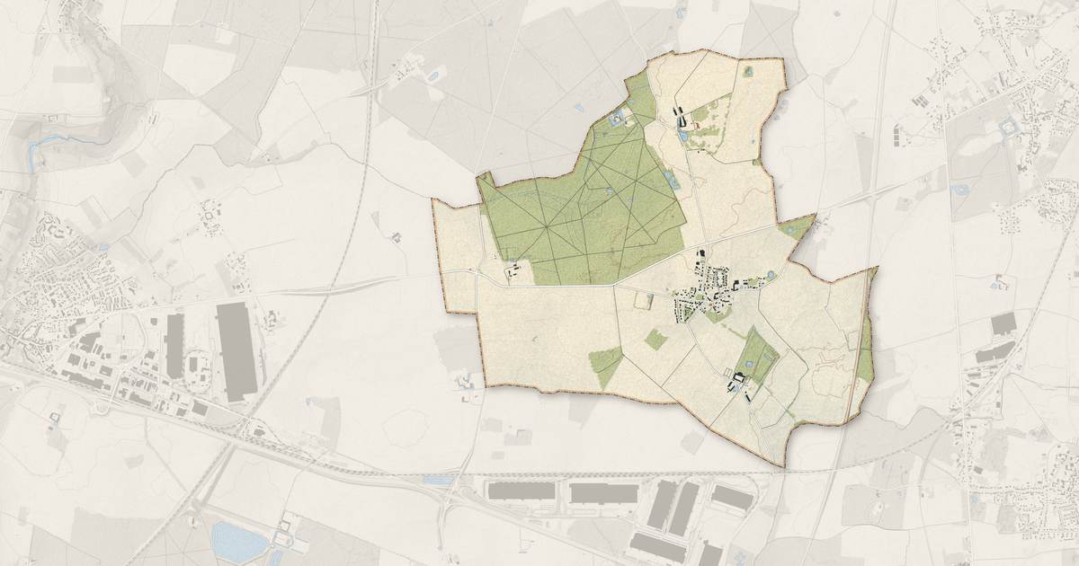 Portrait cartographique de Les Chapelles-Bourbon : relief, eau, forêts, bâti et voies, calculés à partir des données de l'IGN