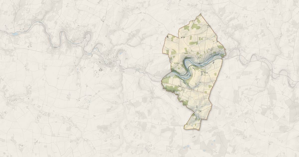 Portrait cartographique de La Chapelle-Moutils : relief, eau, forêts, bâti et voies, calculés à partir des données de l'IGN