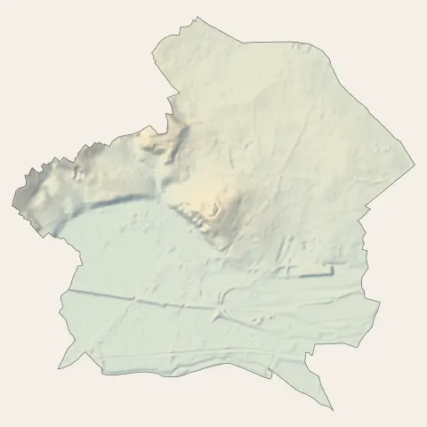 Chelles : relief