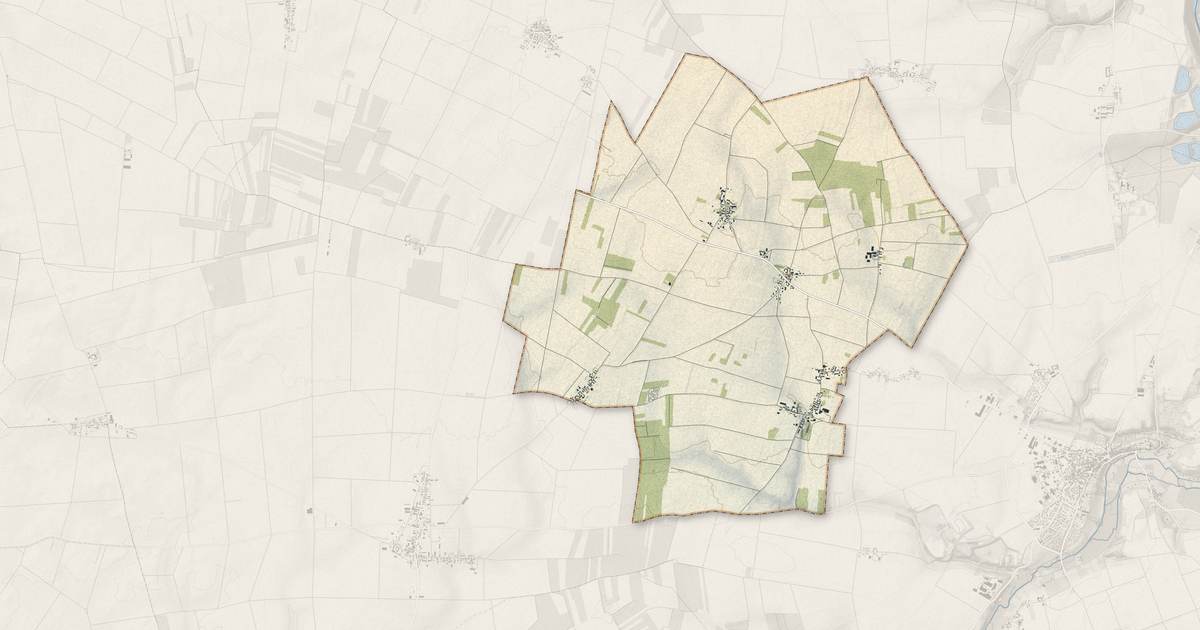 Portrait cartographique de Chenou : relief, eau, forêts, bâti et voies, calculés à partir des données de l'IGN
