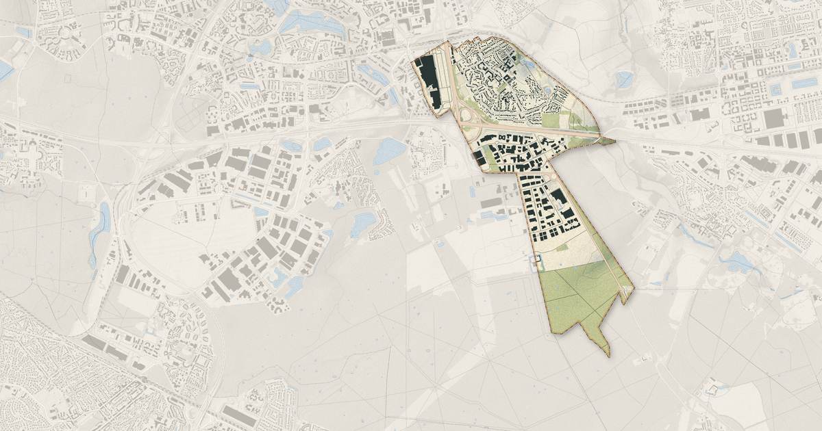 Portrait cartographique de Collégien : relief, eau, forêts, bâti et voies, calculés à partir des données de l'IGN