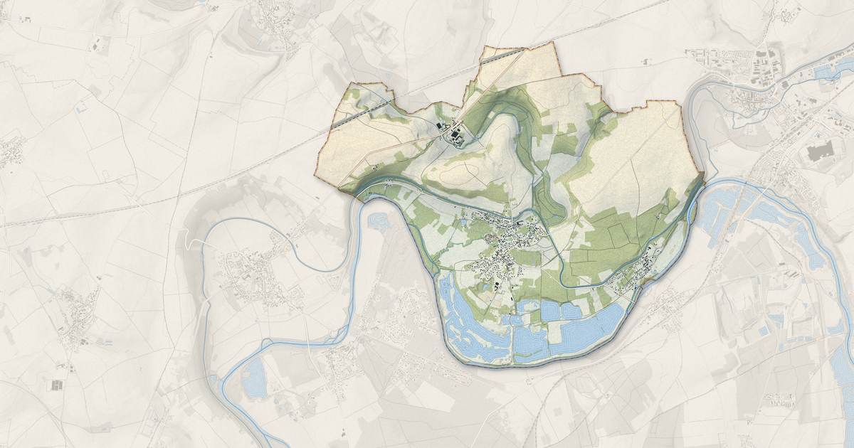 Portrait cartographique de Congis-sur-Thérouanne : relief, eau, forêts, bâti et voies, calculés à partir des données de l'IGN