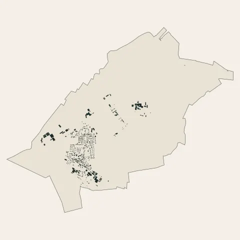 Coubert : bâti