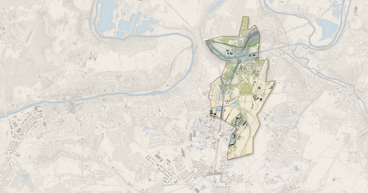 Portrait cartographique de Coupvray : relief, eau, forêts, bâti et voies, calculés à partir des données de l'IGN