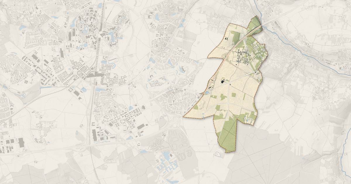 Portrait cartographique de Coutevroult : relief, eau, forêts, bâti et voies, calculés à partir des données de l'IGN