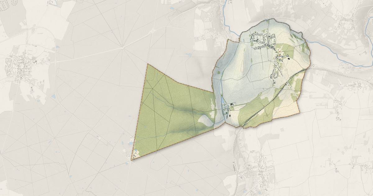 Portrait cartographique de Dammartin-sur-Tigeaux : relief, eau, forêts, bâti et voies, calculés à partir des données de l'IGN