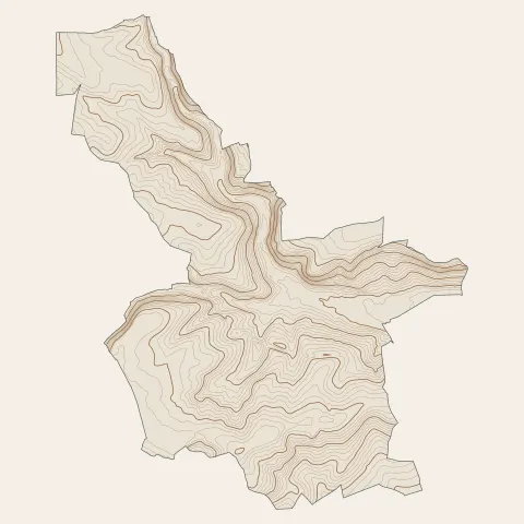 Donnemarie-Dontilly : courbes de niveau