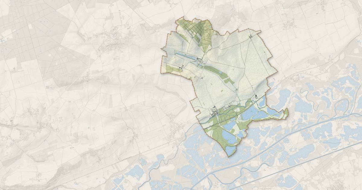 Portrait cartographique de Égligny : relief, eau, forêts, bâti et voies, calculés à partir des données de l'IGN