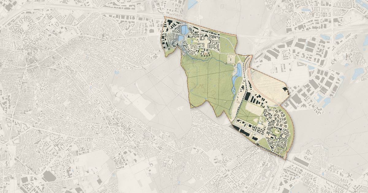 Portrait cartographique de Émerainville : relief, eau, forêts, bâti et voies, calculés à partir des données de l'IGN