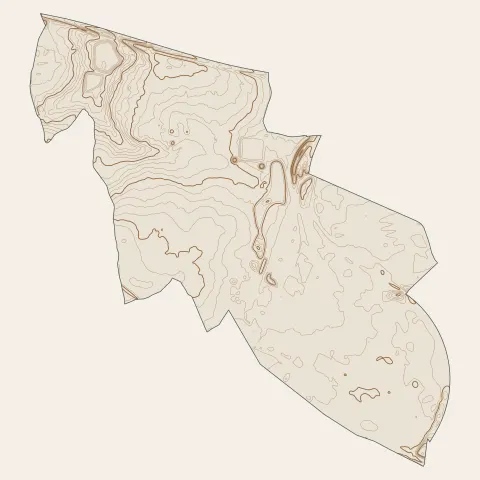 Émerainville : courbes de niveau