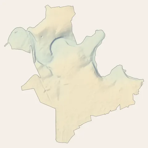 Évry-Grégy-sur-Yerre : relief