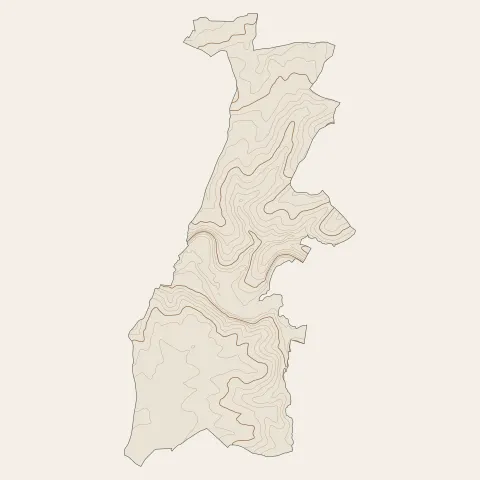 La Ferté-Gaucher : courbes de niveau