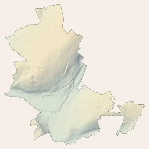 La Ferté-sous-Jouarre : relief