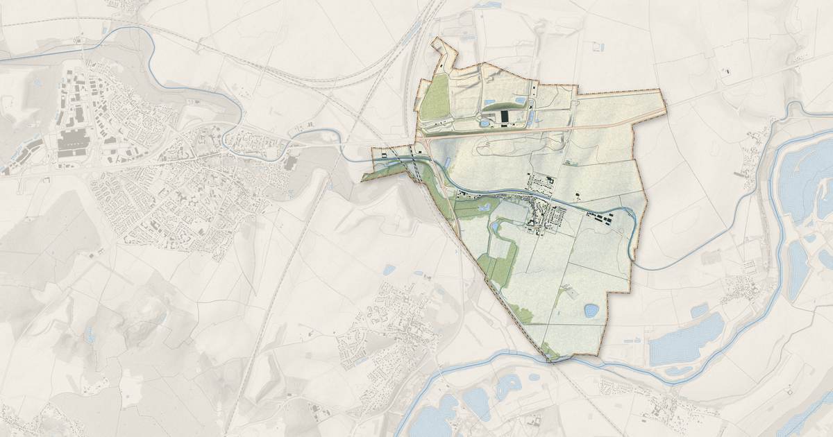 Portrait cartographique de Fresnes-sur-Marne : relief, eau, forêts, bâti et voies, calculés à partir des données de l'IGN