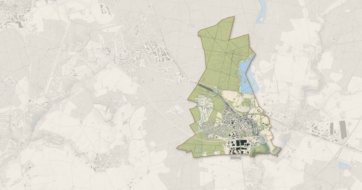Portrait cartographique de Gretz-Armainvilliers : relief, eau, forêts, bâti et voies, calculés à partir des données de l'IGN