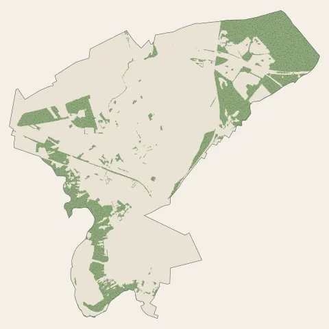 Grisy-Suisnes : bois, forêts et landes