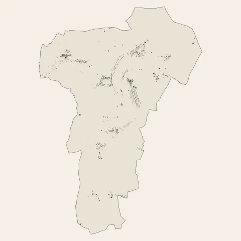 Guérard : bâti