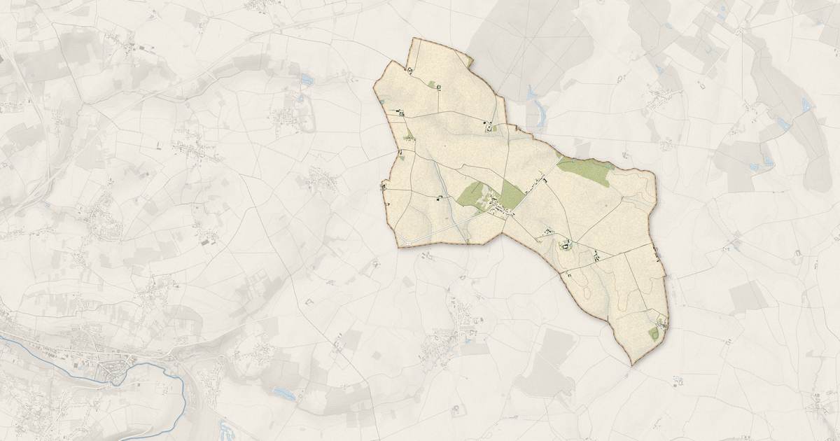 Portrait cartographique de La Haute-Maison : relief, eau, forêts, bâti et voies, calculés à partir des données de l'IGN