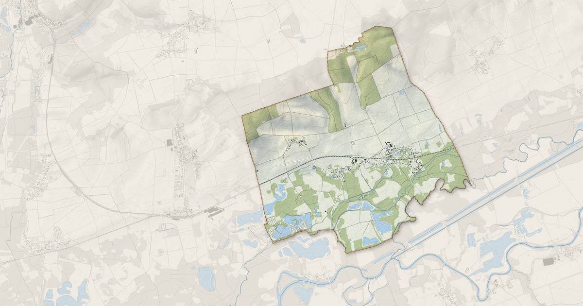Portrait cartographique de Hermé : relief, eau, forêts, bâti et voies, calculés à partir des données de l'IGN
