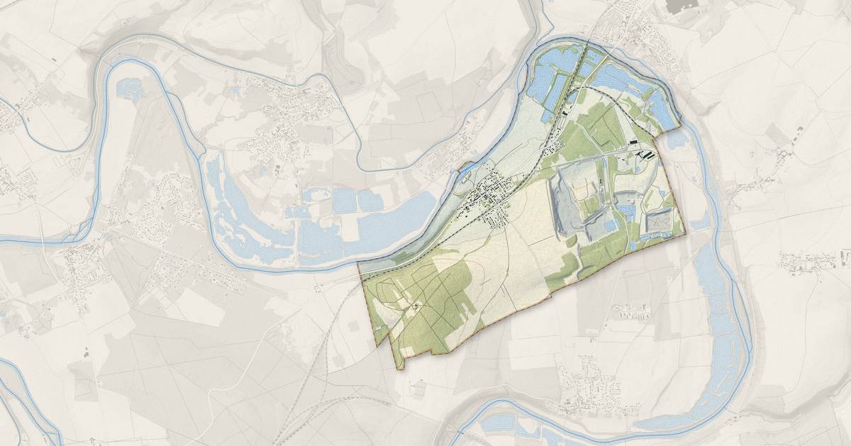 Portrait cartographique de Isles-les-Meldeuses : relief, eau, forêts, bâti et voies, calculés à partir des données de l'IGN