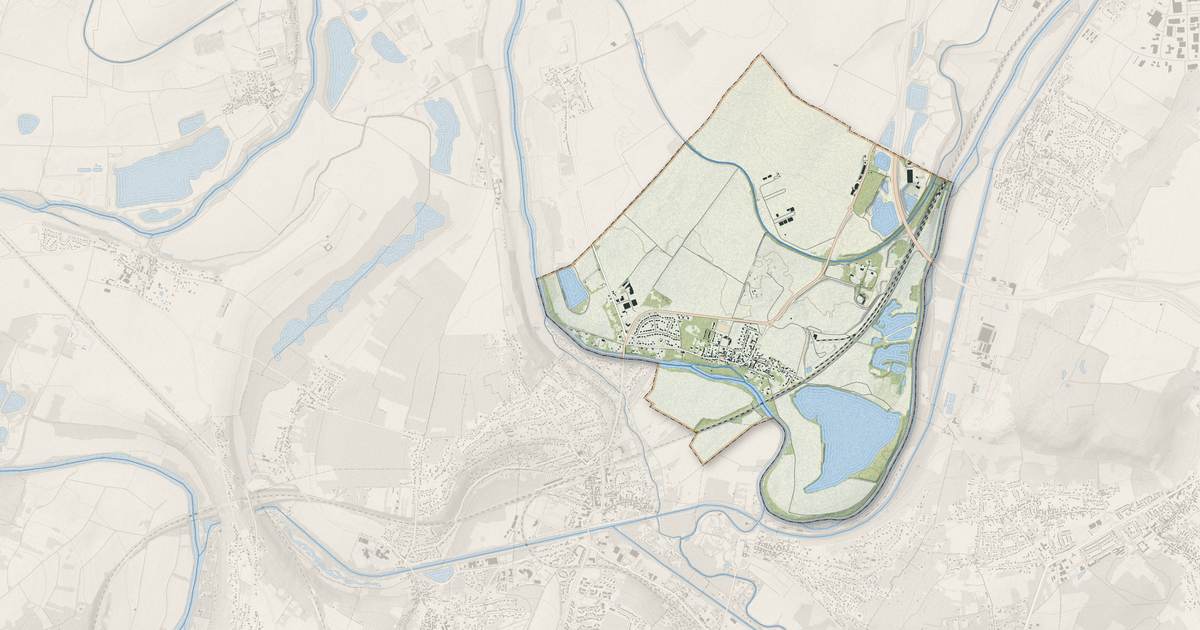 Portrait cartographique de Isles-lès-Villenoy : relief, eau, forêts, bâti et voies, calculés à partir des données de l'IGN