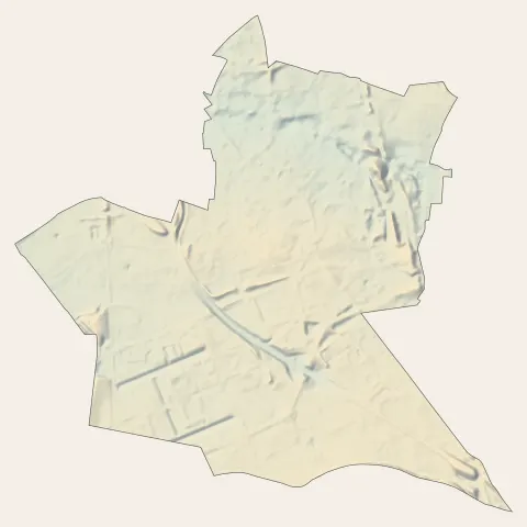 Lieusaint : relief