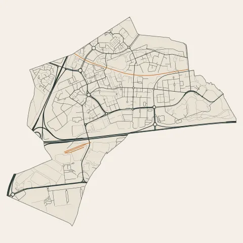Lognes : voies