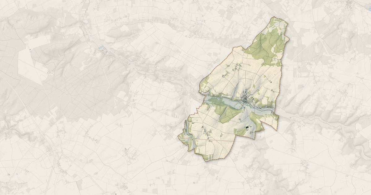 Portrait cartographique de Lorrez-le-Bocage-Préaux : relief, eau, forêts, bâti et voies, calculés à partir des données de l'IGN