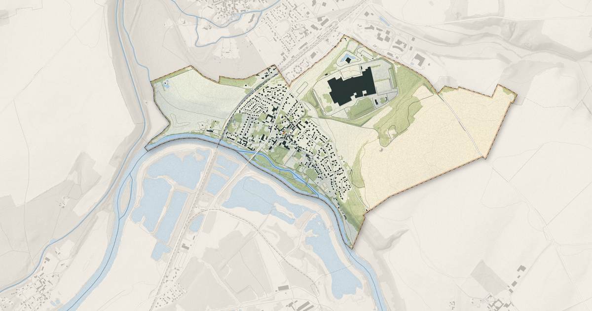 Portrait cartographique de Mary-sur-Marne : relief, eau, forêts, bâti et voies, calculés à partir des données de l'IGN