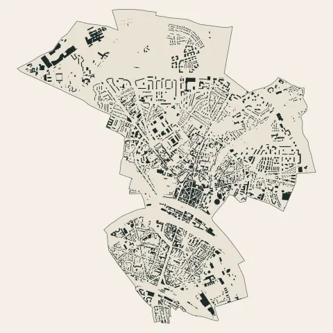 Melun : bâti