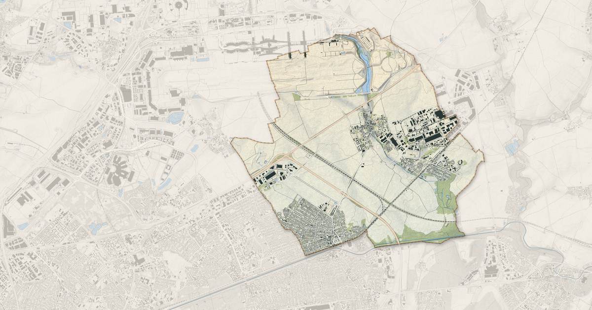 Portrait cartographique de Mitry-Mory : relief, eau, forêts, bâti et voies, calculés à partir des données de l'IGN