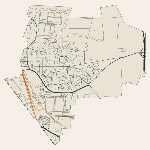 Moissy-Cramayel : voies