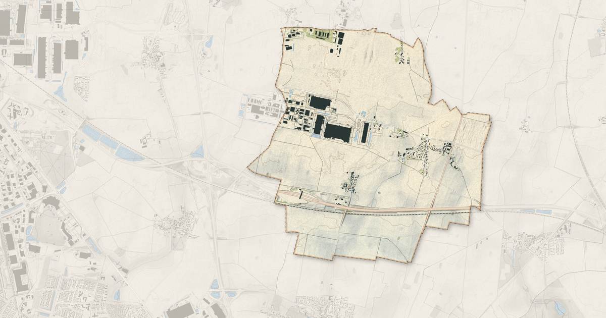 Portrait cartographique de Montereau-sur-le-Jard : relief, eau, forêts, bâti et voies, calculés à partir des données de l'IGN