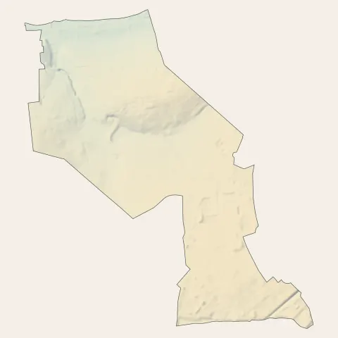 Montévrain : relief