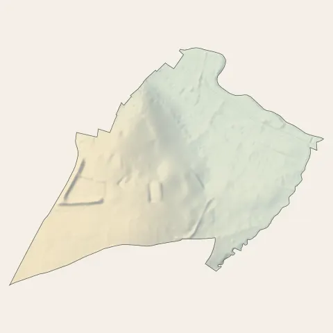 Montry : relief