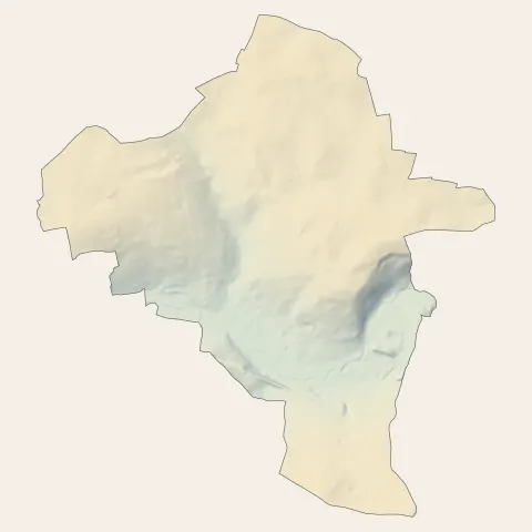 Mouroux : relief