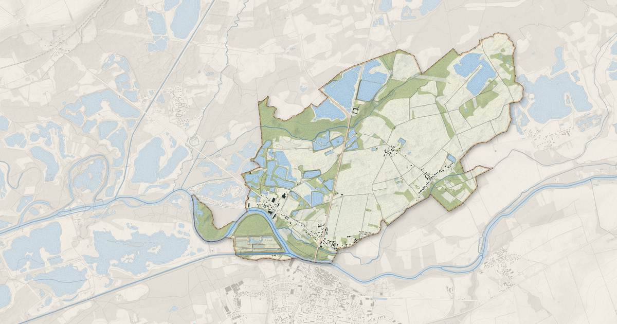 Portrait cartographique de Mouy-sur-Seine : relief, eau, forêts, bâti et voies, calculés à partir des données de l'IGN