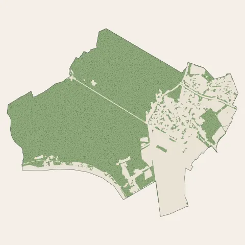Nandy : bois, forêts et landes
