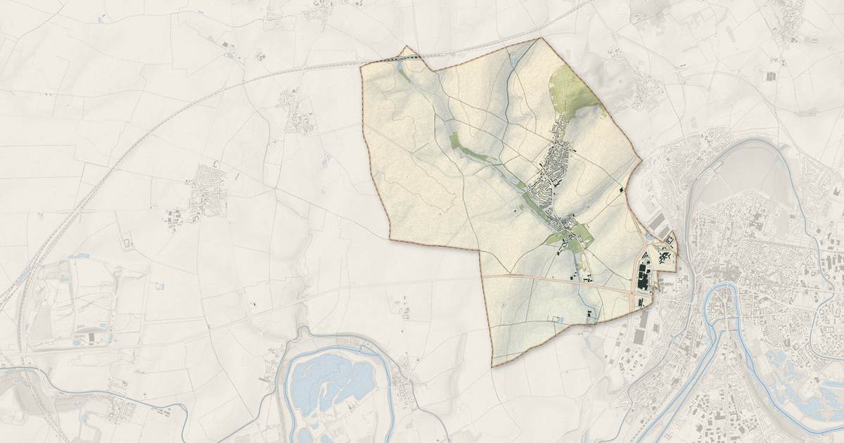 Portrait cartographique de Chauconin-Neufmontiers : relief, eau, forêts, bâti et voies, calculés à partir des données de l'IGN