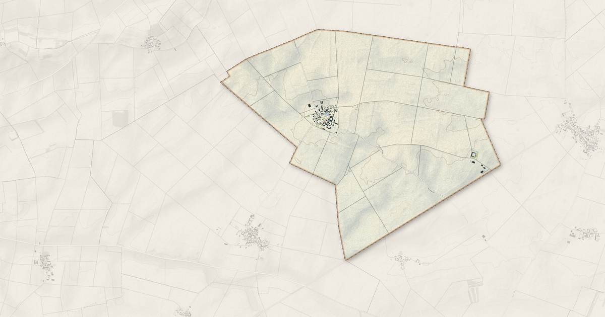 Portrait cartographique de Obsonville : relief, eau, forêts, bâti et voies, calculés à partir des données de l'IGN