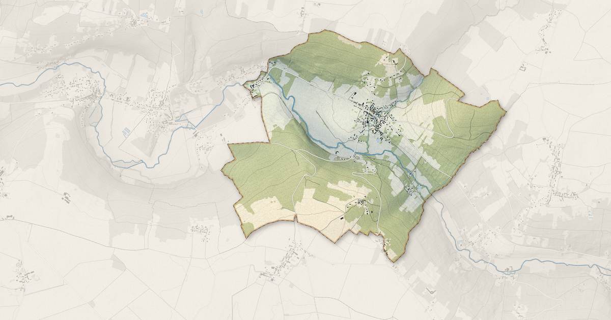 Portrait cartographique de Orly-sur-Morin : relief, eau, forêts, bâti et voies, calculés à partir des données de l'IGN