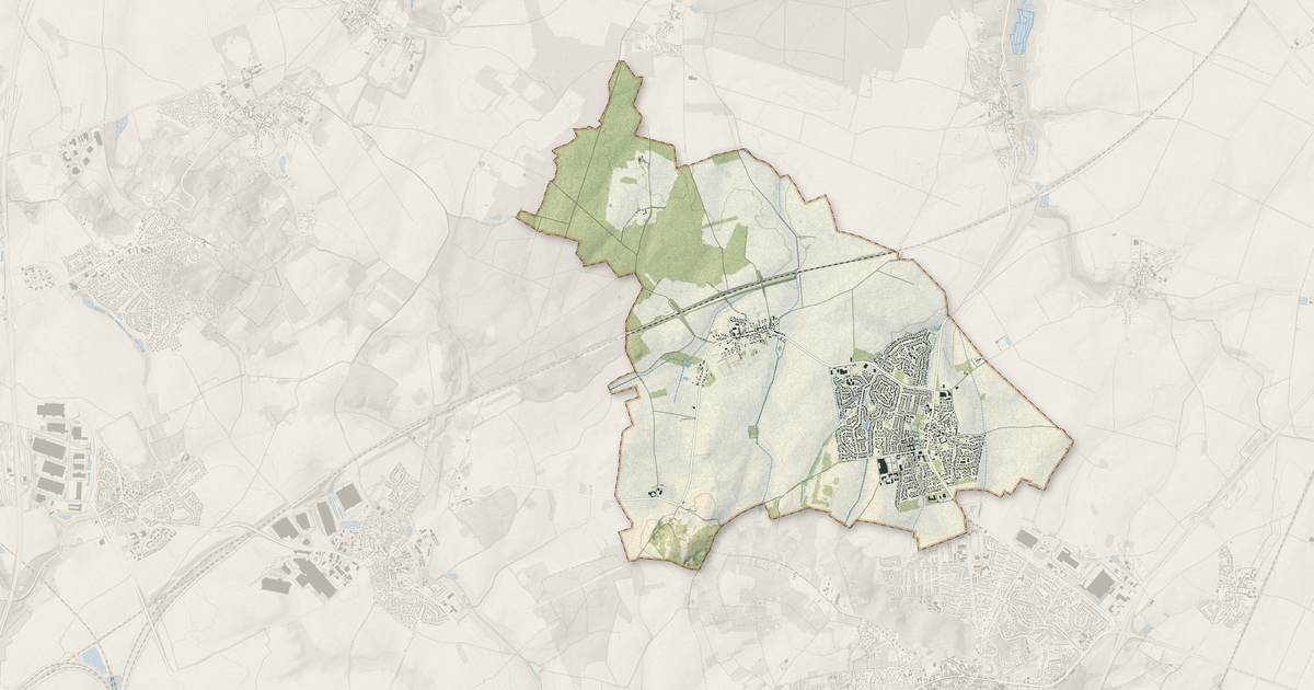 Portrait cartographique de Othis : relief, eau, forêts, bâti et voies, calculés à partir des données de l'IGN