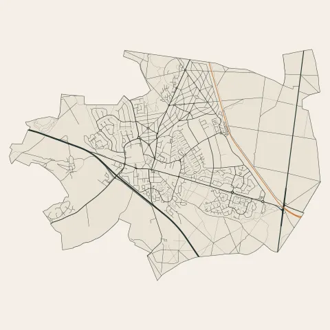 Ozoir-la-Ferrière : voies