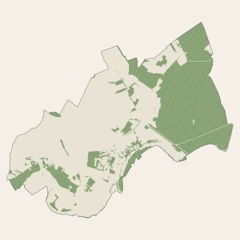 Ozouer-le-Voulgis : bois, forêts et landes